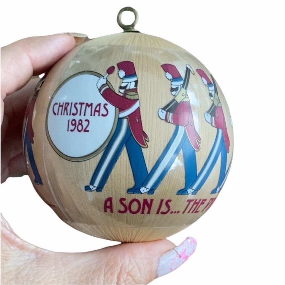 Vintage 1982 SON Hallmark Christmas Ornament in Original Box